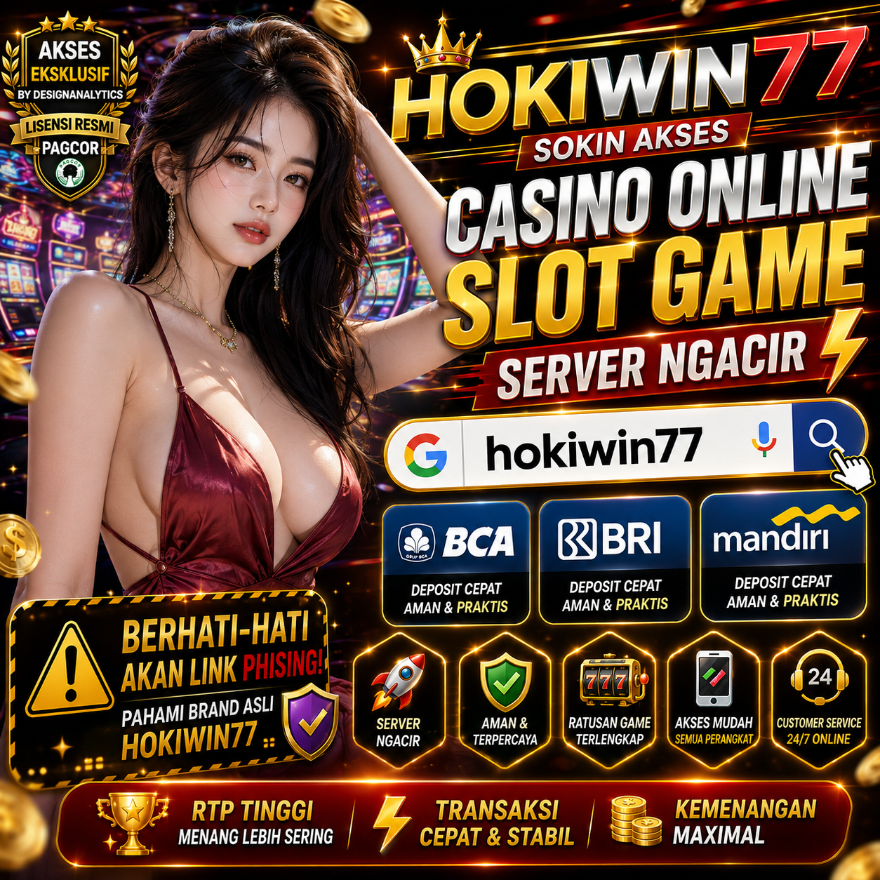 Hokiwin77 Sokin Akses Casino Online Slot Game Server Ngacir